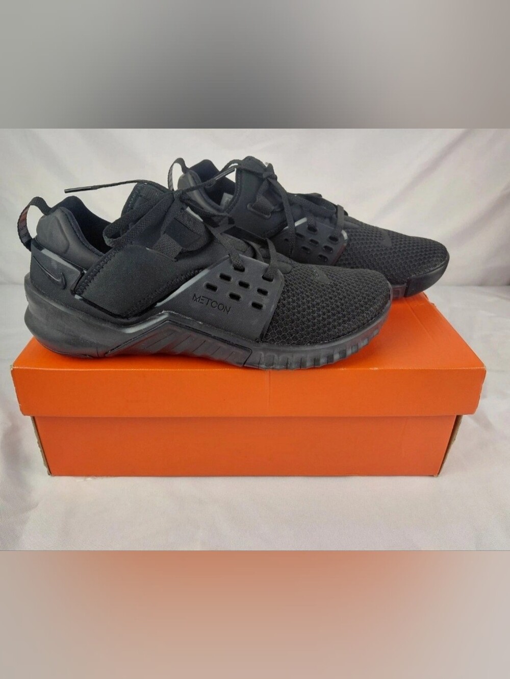 Men's Nike Free X Metcon 2 Black Training Shoes, AQ8306 002 Size 8.5 Fast Ship!